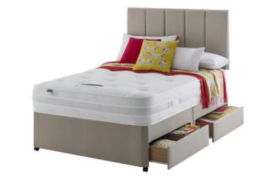 Silentnight Walton 1200 Luxury Kingsize 4 Drw Divan